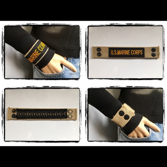 🇺🇸US MARINE CORPS CUFF BRACELET 🇺🇸 - Picture 5 of 6